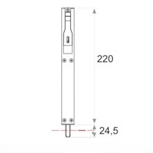 Verrou titan 24 - 220mm 