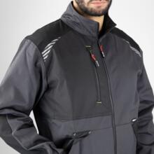 Veste cyclope gris sombre/noir