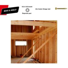 Vis bois rocket tête fraisée pozi 