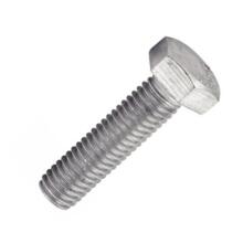 Vis métal inox tête hexagonale