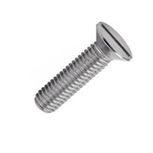 Vis métaux tête fraisée fendue inox